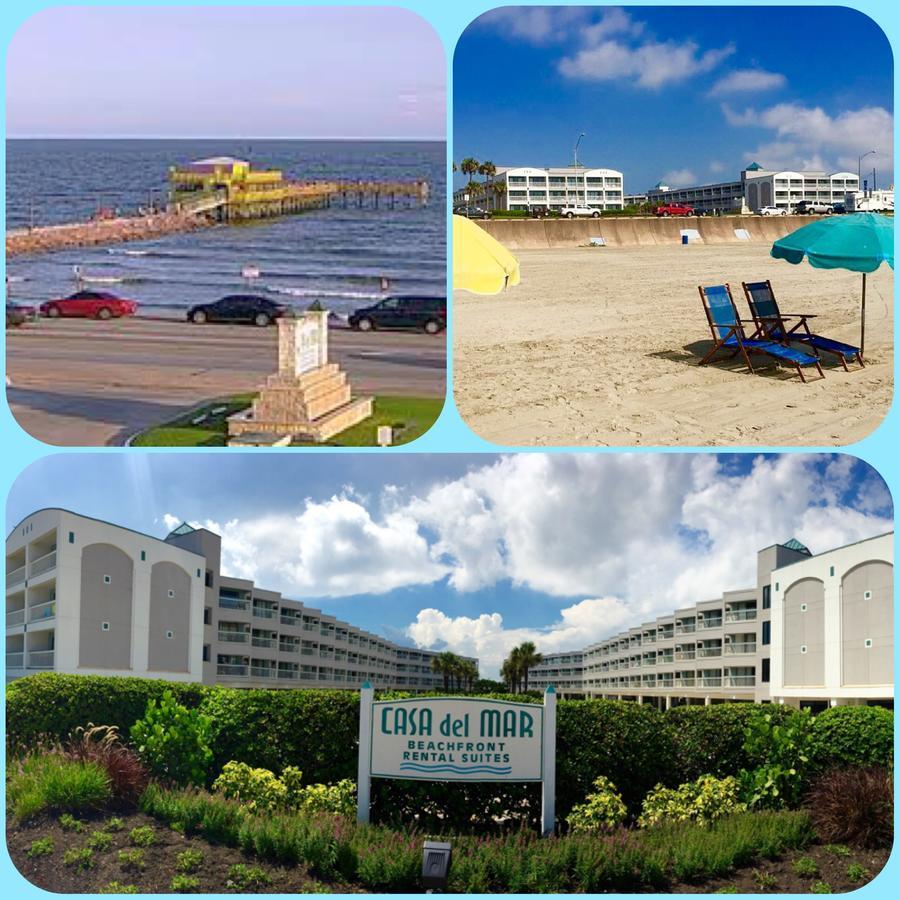 Casa Del Mar Beach View Galveston Exteriör bild